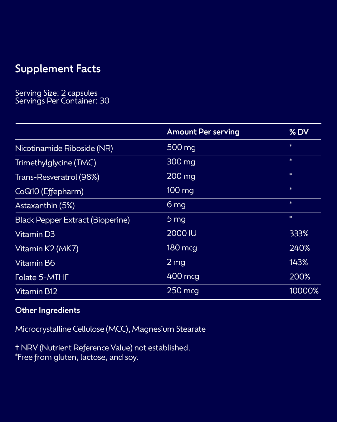 Niata NAD⁺ Day Formula